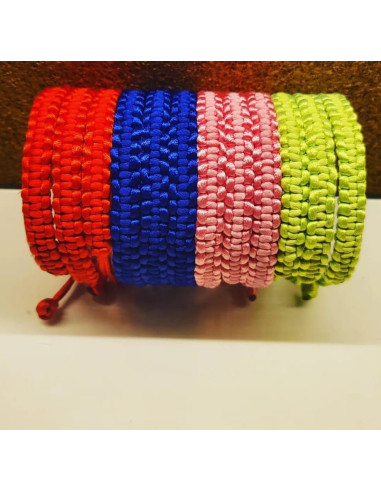 pulseras de macrame