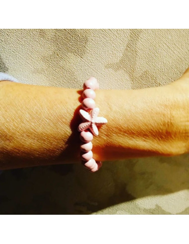 pulsera rosa apstel