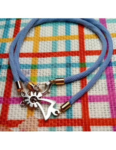 pulsera y collar de virgen