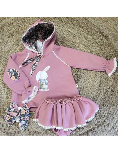 Conjunto felpa niña Pedacito de mi La Martinica