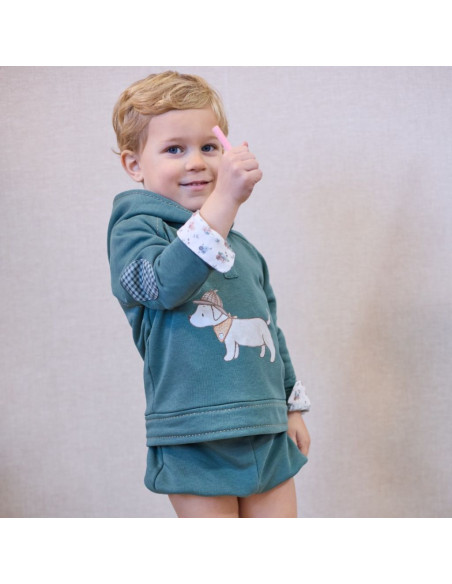 Conjunto niño Petit & Flower La Martinica