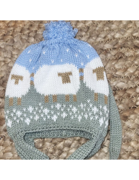 Conjunto azúl bebé Borreguito Lolittos