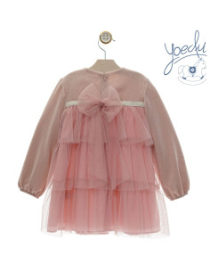 Vestido niña Damasco Yoedu 2