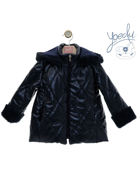 Abrigo niña acolchado Yoedu