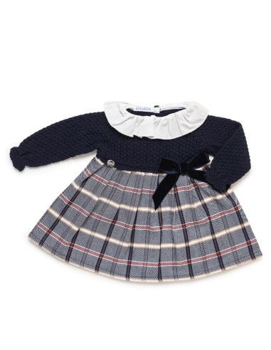 Vestido lazo terciopelo Juliana