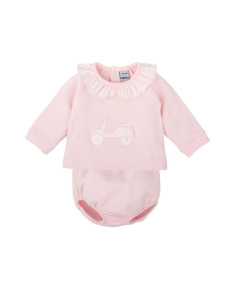 Conjunto niña rosa Babidu