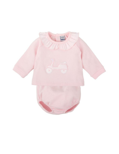 Conjunto niña rosa Babidu