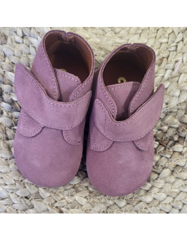 Botines respetuosos de serraje. Chuches