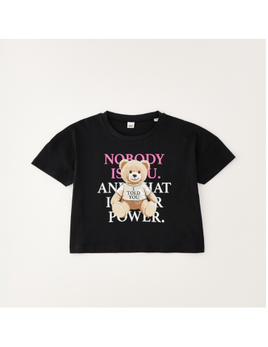 Camiseta con mensaje y oso. Ido