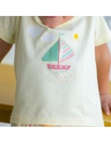 Conjunto niño peces pio pio