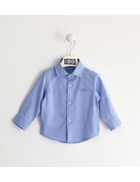 Camisa niño azul IDO