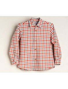 Camisa niño cuadros Ancar