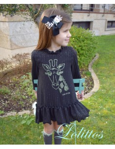 Vestido niña recto Melman Lolittos