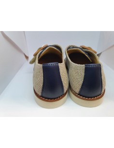 Zapato Comunión Niño Blucher Madera María Catalán 2