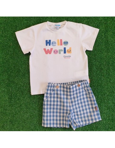Camiseta Hello World Cocote