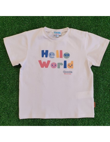 Camiseta Hello World Cocote
