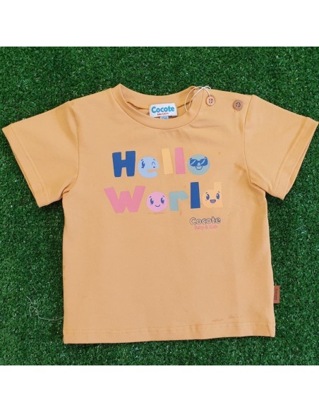 Camiseta Hello World Cocote