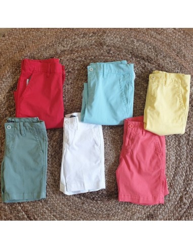 Pantalón corto niño Rojo Nachete
