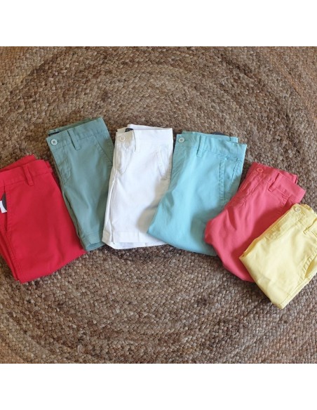 Pantalón corto niño Rojo Nachete