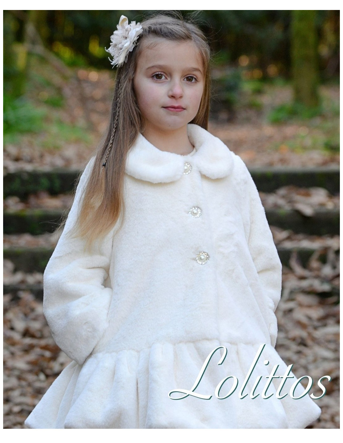 Salnés Click • Abrigo niña talla 10 años de la marca Lolittos