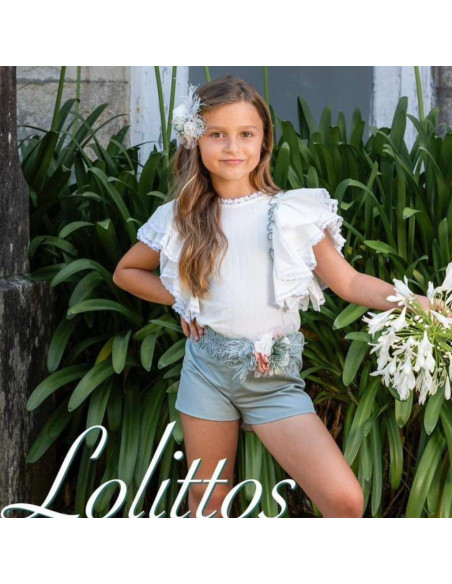 Conjunto niña Guipur Lolittos